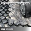 VEVOR Geo Grid Ground Grid 9x17 ft, Geo Cell Grid 4 Inch Thick, Gravel Grid HDPE Material, Ground Stabilization Grid 1885 LBS Per Sq, Tensile Strength