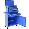 5-Drawer Rolling Tool Chest, High Capacity Tool Storage Cabinet W/Lockable Wheels, Adjustable Shelf & Anti-Slip Liner, Detachable Tool Box Organizer,
