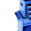 5-Drawer Rolling Tool Chest, High Capacity Tool Storage Cabinet W/Lockable Wheels, Adjustable Shelf & Anti-Slip Liner, Detachable Tool Box Organizer,