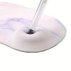Computer Mouse Pad Cartoon Silicone Wrist Guard Thickened Non-slip Mouse Pad Color Stone One Piece