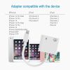 Adapter For IPhone Adapter 2 In 1 Round Hole Adapter Typec Charging U Disk File