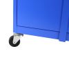 5-Drawer Rolling Tool Chest, High Capacity Tool Storage Cabinet W/Lockable Wheels, Adjustable Shelf & Anti-Slip Liner, Detachable Tool Box Organizer,
