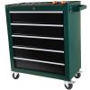 5-Drawers Rolling Tool Chest,Tool Cabinet on Wheels with Keyed Locking System and Drawer Liners,Tool Chest with Link Buckle and can be Combined to Lar