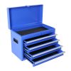 5-Drawer Rolling Tool Chest, High Capacity Tool Storage Cabinet W/Lockable Wheels, Adjustable Shelf & Anti-Slip Liner, Detachable Tool Box Organizer,
