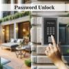 WeHere Wireless Smart Key Lock Box with APP, Electronic Lock Box for House Wall Mount, use Bluetooth/One-Time Password/Fixed Code Unlock,APP Remote Au