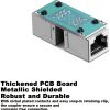 RJ45 Coupler Ethernet Coupler; In Line Coupler For Cat7/Cat6/Cat5e/Cat5 Ethernet Cable Extender Adapter Female To Female